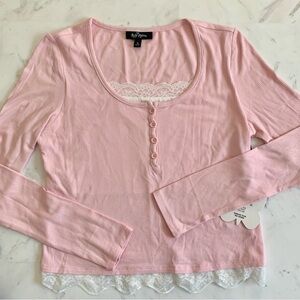 pink blouse, size medium
